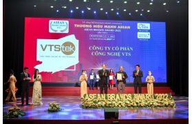 VTSTEK - Top 10 Thương hiệu Mạnh ASEAN & Sản phẩm - Dịch vụ Chất lượng Cao ASEAN 2022